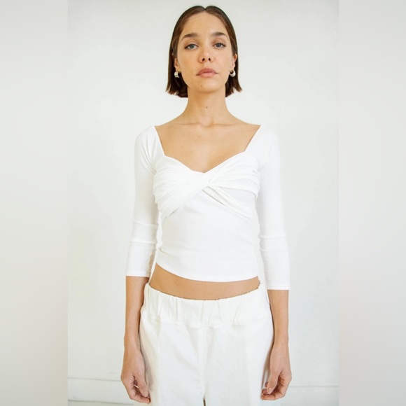thelinebyk Tops - thelinebyk Stevie top NEW in blush